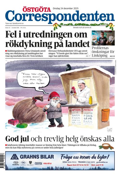 Östgöta Correspondenten 24.12.2025