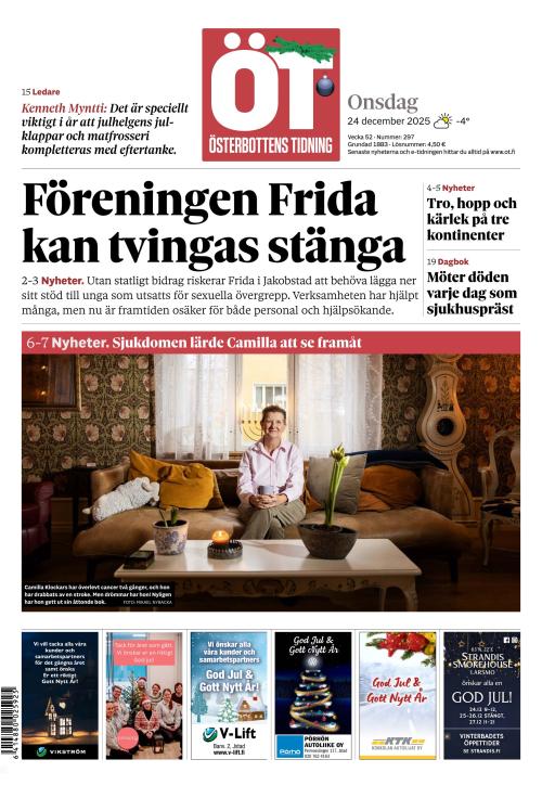 Österbottens Tidning 24.12.2025
