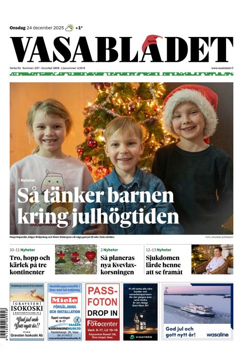 Vasabladet 24.12.2025