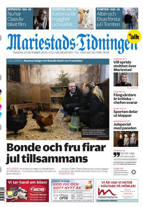 Mariestads-Tidningen 24.12.2025