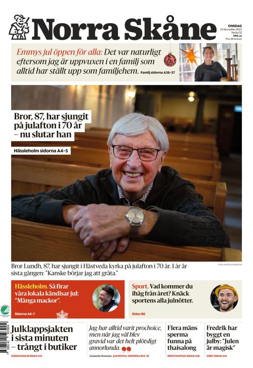 Norra Skåne 24.12.2025