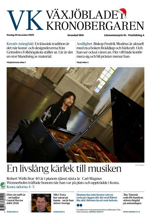 Växjöbladet Kronobergaren 24.12.2025