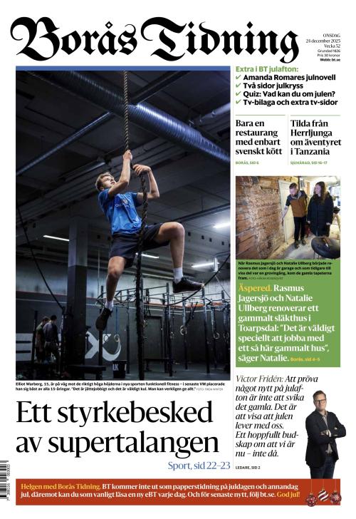 Borås Tidning 24.12.2025