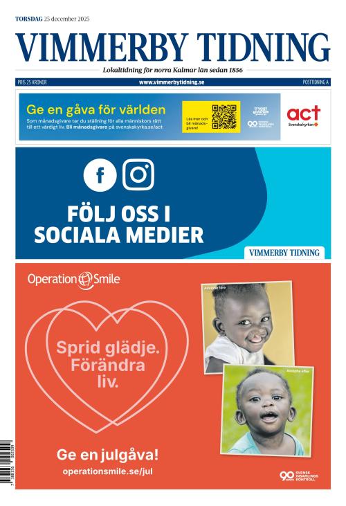 Vimmerby Tidning / Kinda-Posten 25.12.2025