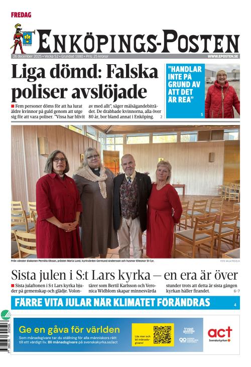 Enköpings-Posten 26.12.2025
