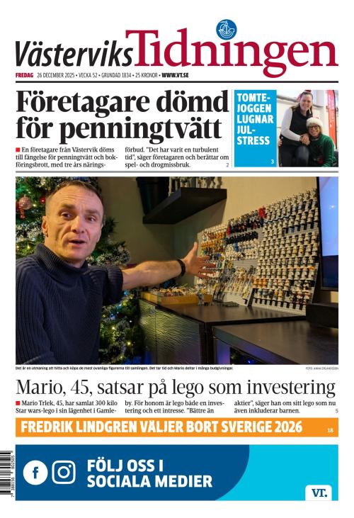 Västerviks-Tidningen 26.12.2025