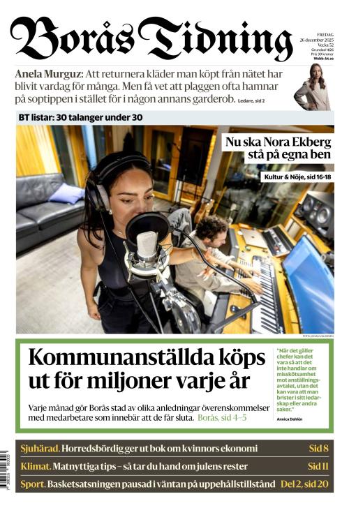 Borås Tidning 26.12.2025