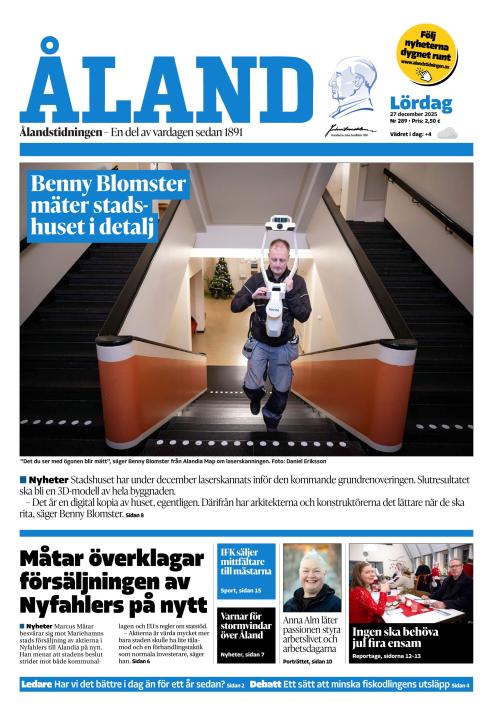 Ålandstidningen 27.12.2025