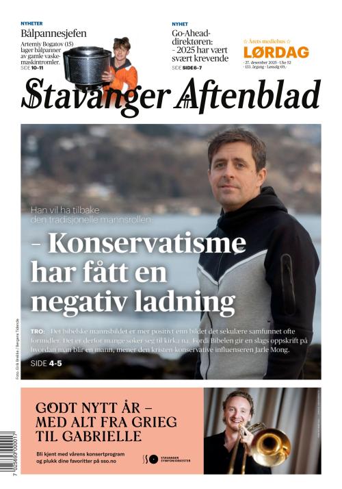 Stavanger Aftenblad (NO) 27.12.2025