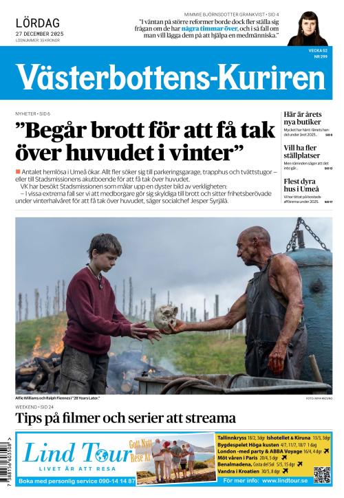 Västerbottens-Kuriren (SE) 27.12.2025