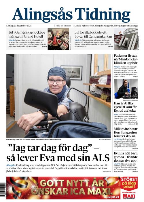 Alingsås Tidning 27.12.2025