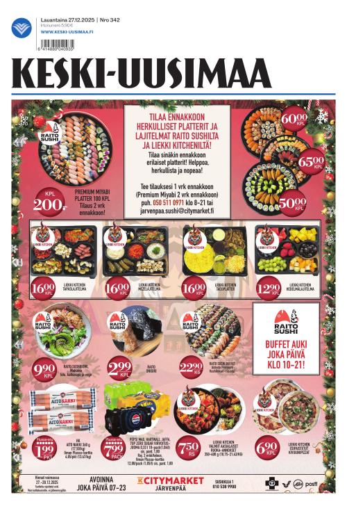 Keski-Uusimaa 27.12.2025