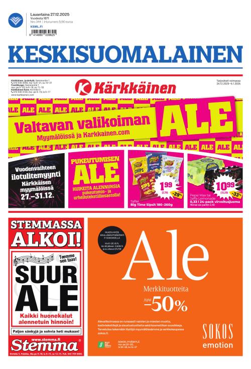Keskisuomalainen 27.12.2025