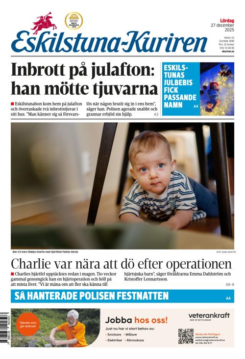 Eskilstuna-Kuriren 27.12.2025