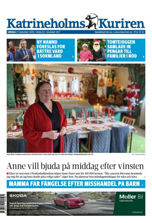 Katrineholms-Kuriren 27.12.2025