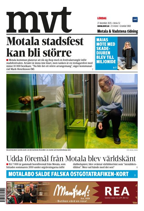 Motala Vadstena Tidning 27.12.2025