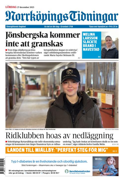 Norrköpings Tidningar 27.12.2025