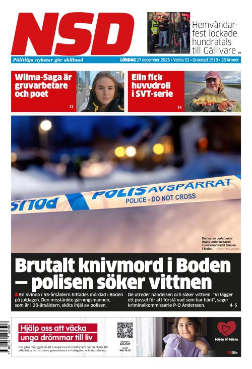Norrländska Socialdemokraten 27.12.2025