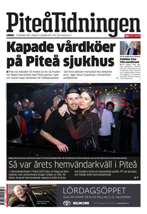 Piteå-Tidningen 27.12.2025