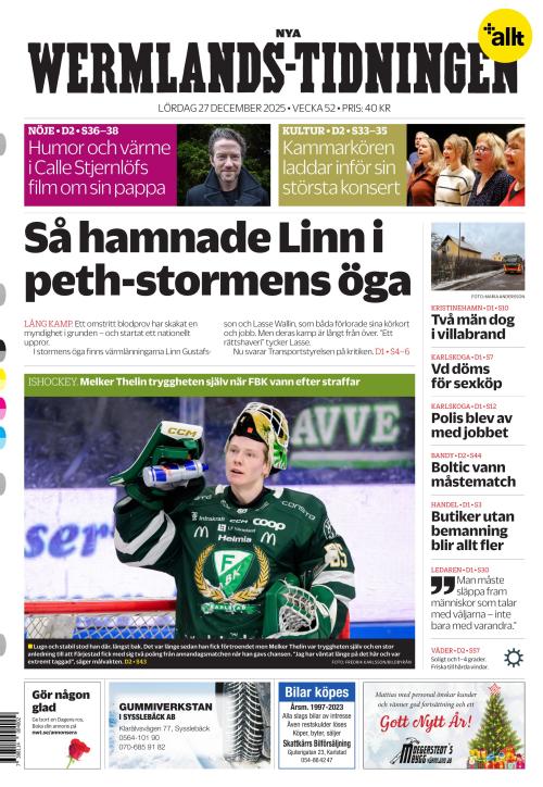 Nya Wermlands-Tidningen 27.12.2025