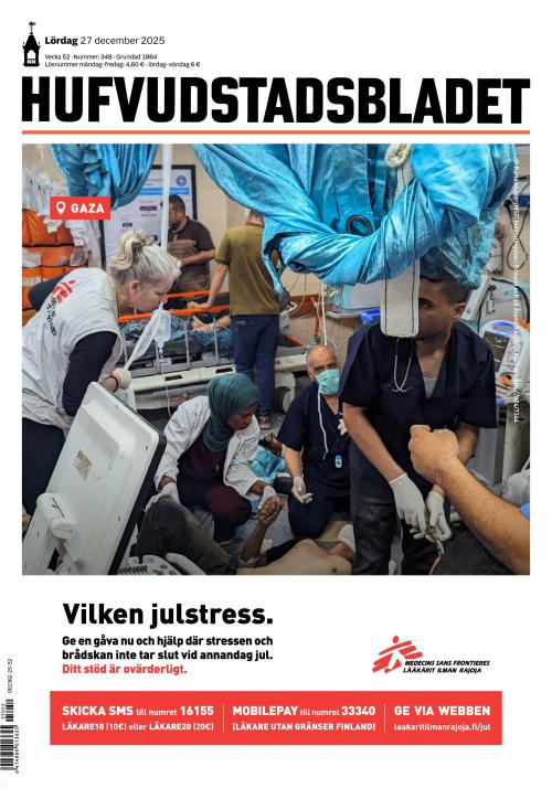 Hufvudstadsbladet 27.12.2025