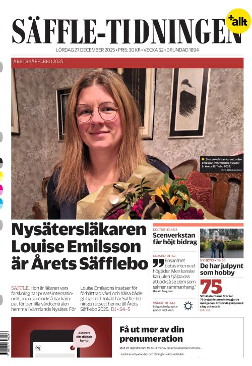 Säffle-Tidningen 27.12.2025