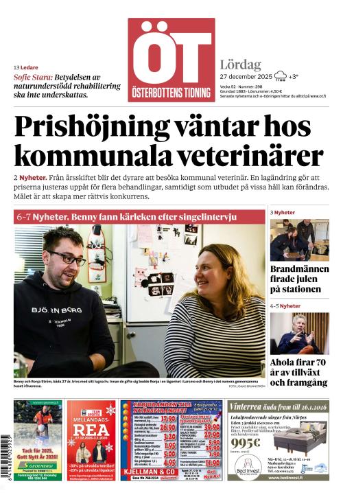 Österbottens Tidning 27.12.2025