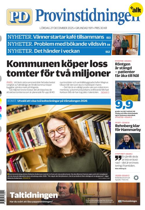 Provinstidningen Dalsland 27.12.2025