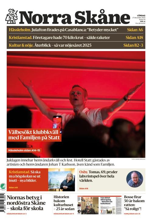 Norra Skåne 27.12.2025