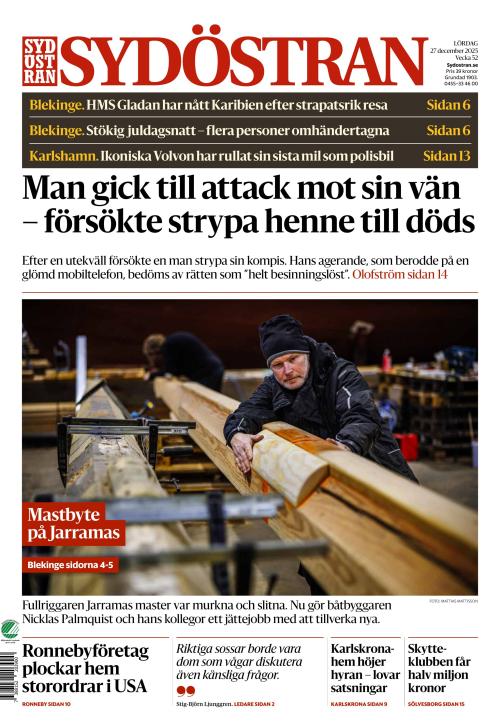 Sydöstran 27.12.2025