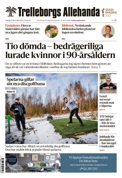 Trelleborgs Allehanda 27.12.2025