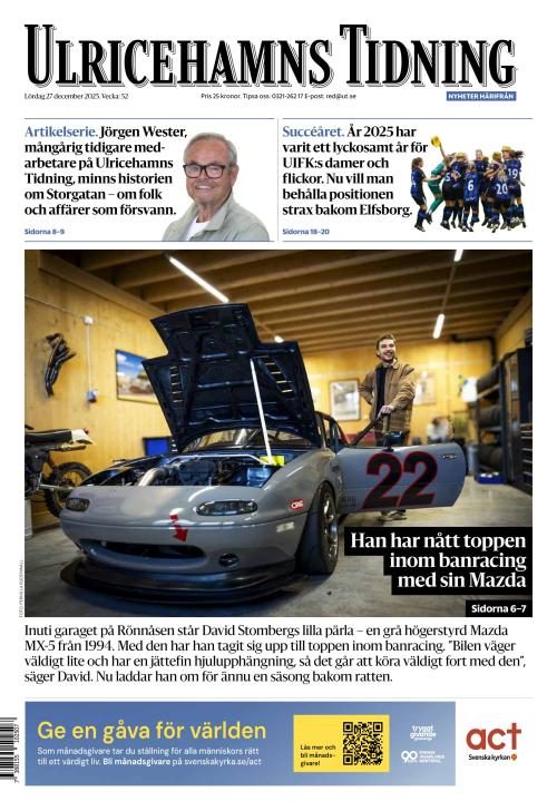 Ulricehamns Tidning 27.12.2025