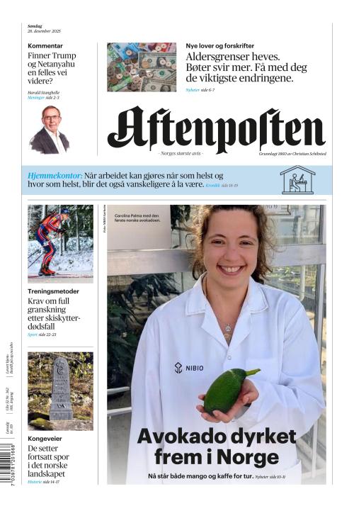 Aftenposten 28.12.2025