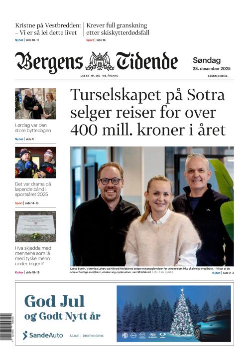 Bergens Tidende (NO) 28.12.2025