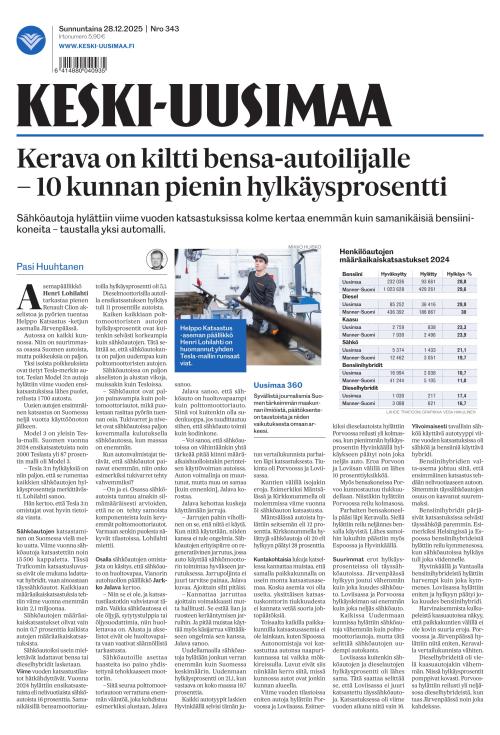 Keski-Uusimaa 28.12.2025