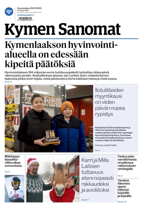 Kymen Sanomat 28.12.2025