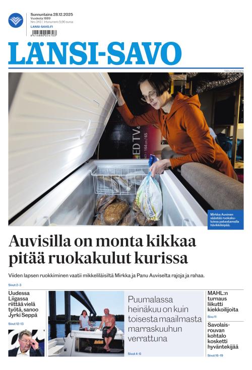 Länsi-Savo 28.12.2025