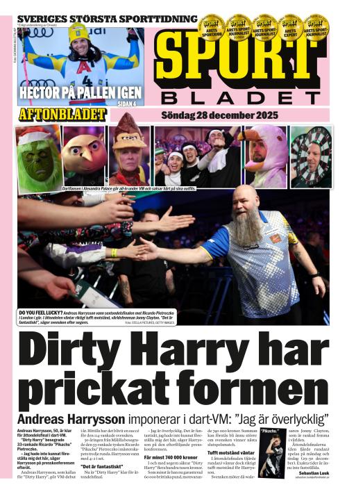 Aftonbladet Sportbladet 28.12.2025