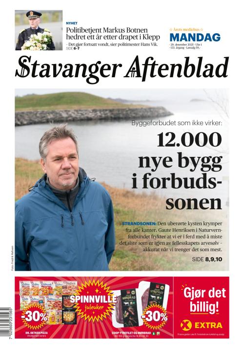 Stavanger Aftenblad (NO) 29.12.2025