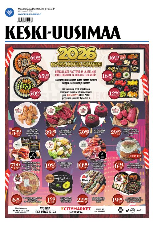 Keski-Uusimaa 29.12.2025