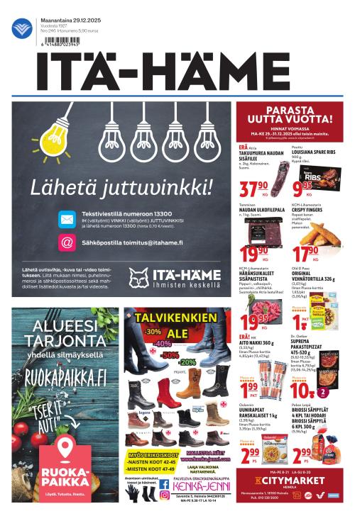 Itä-Häme 29.12.2025