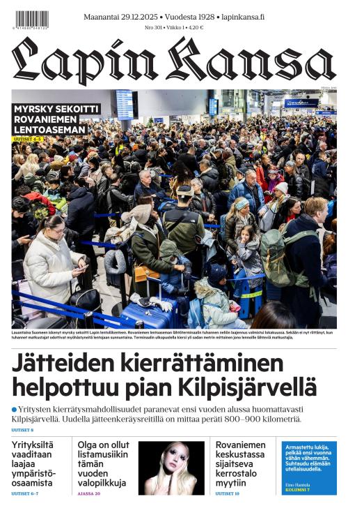Lapin Kansa 29.12.2025