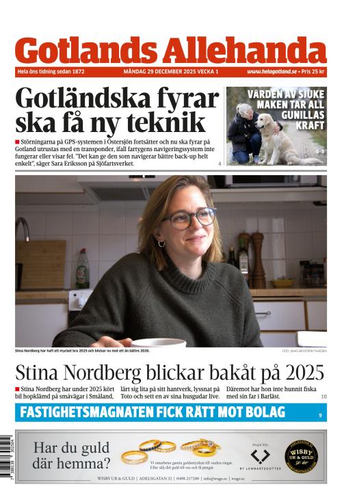 Gotlands Allehanda 29.12.2025