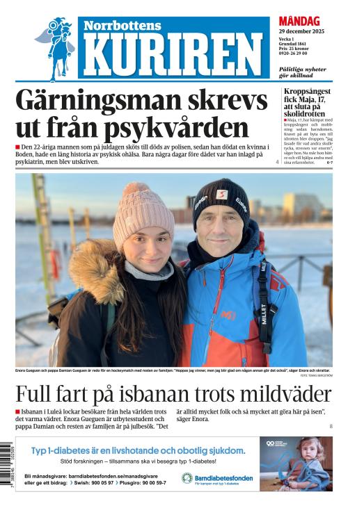 Norrbottens-kuriren 29.12.2025