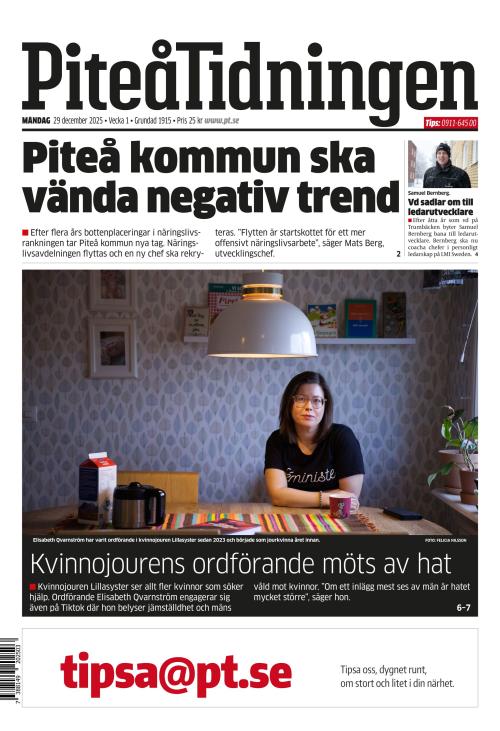 Piteå-Tidningen 29.12.2025