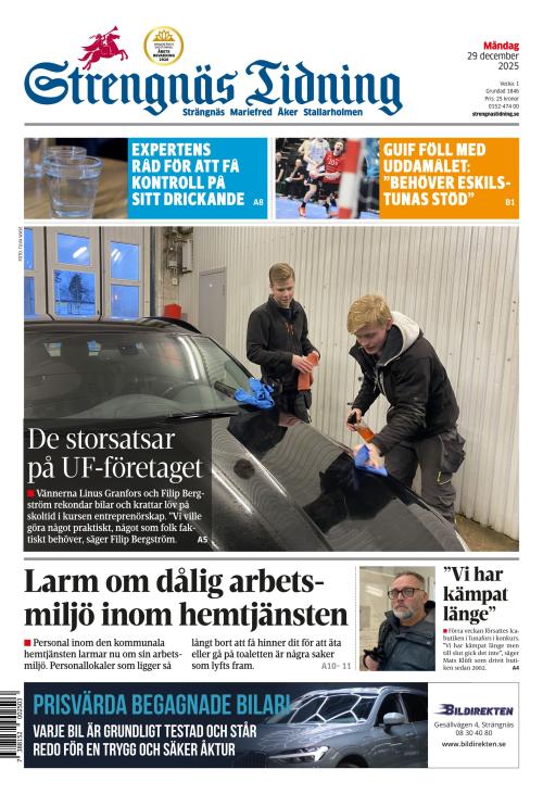 Strengnäs Tidning 29.12.2025