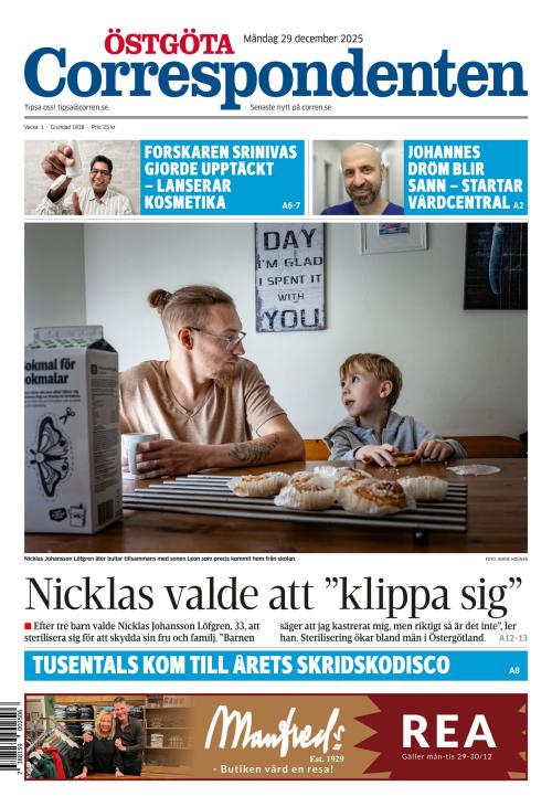 Östgöta Correspondenten 29.12.2025