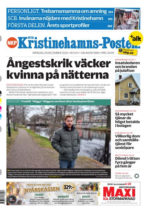 Nya Kristinehamns-Posten 29.12.2025