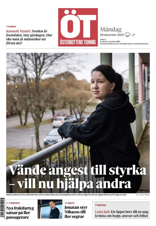 Österbottens Tidning 29.12.2025