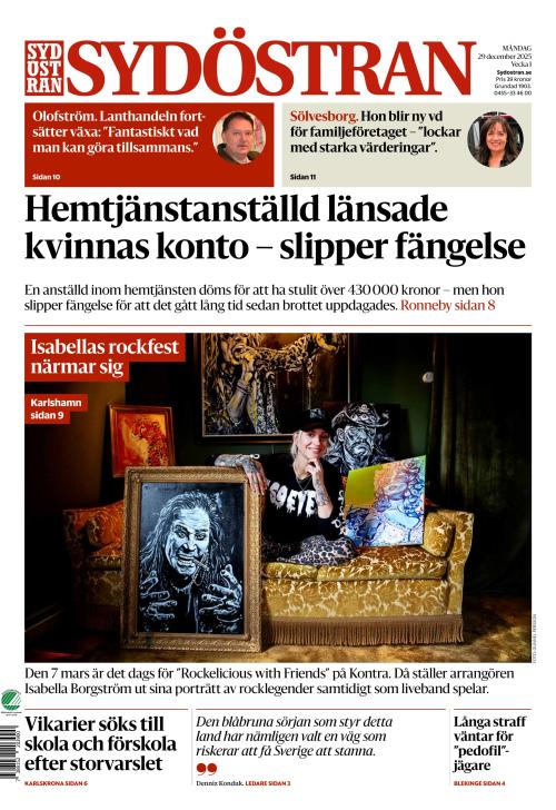 Sydöstran 29.12.2025